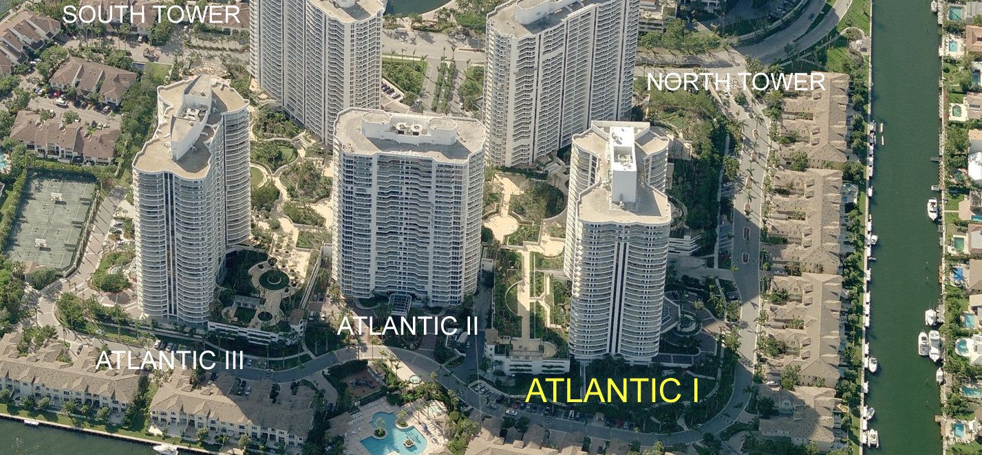 Aerial photo of Atlantic 1 @ the Point