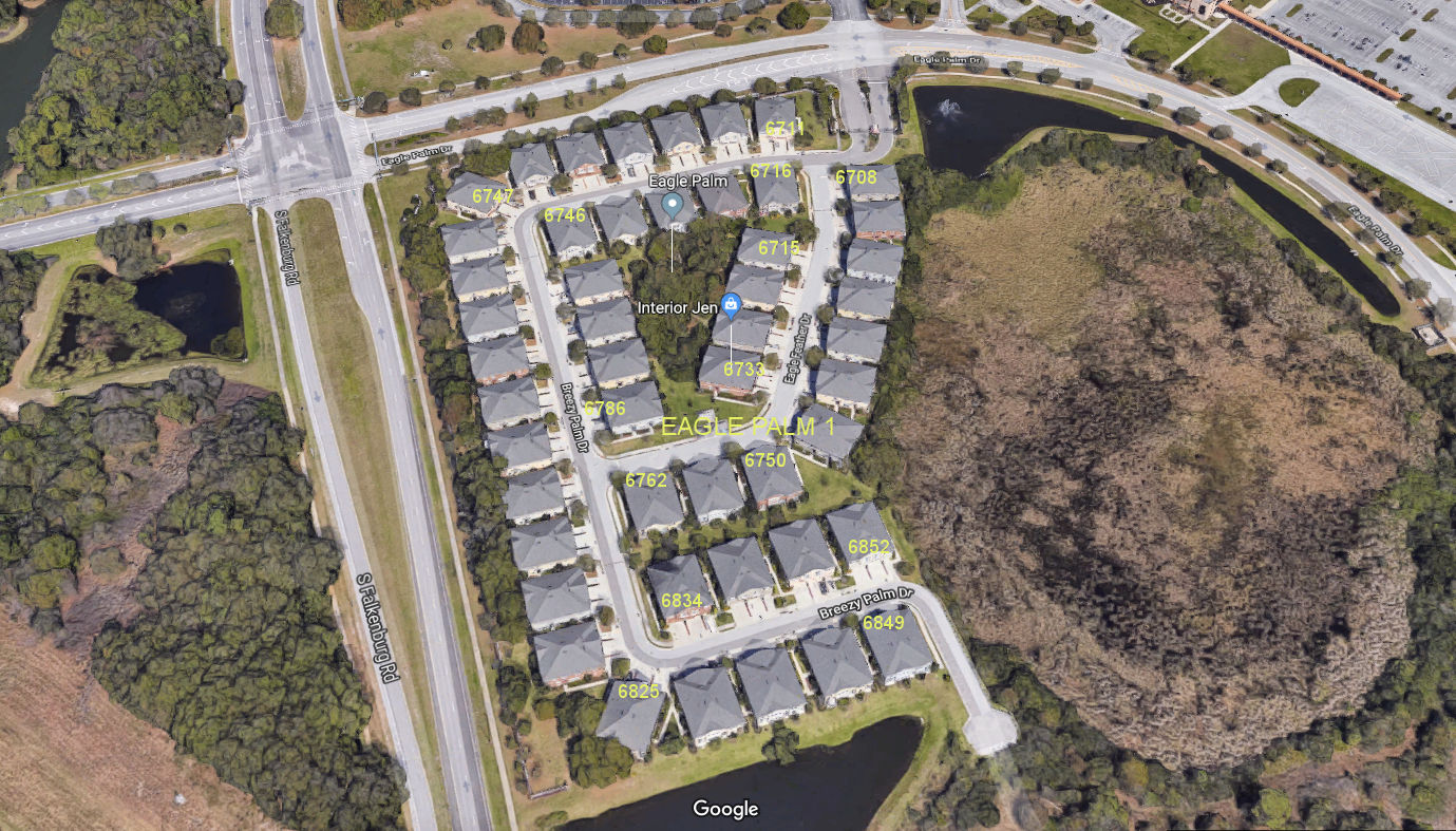 Aerial photo of Eagle Palm I