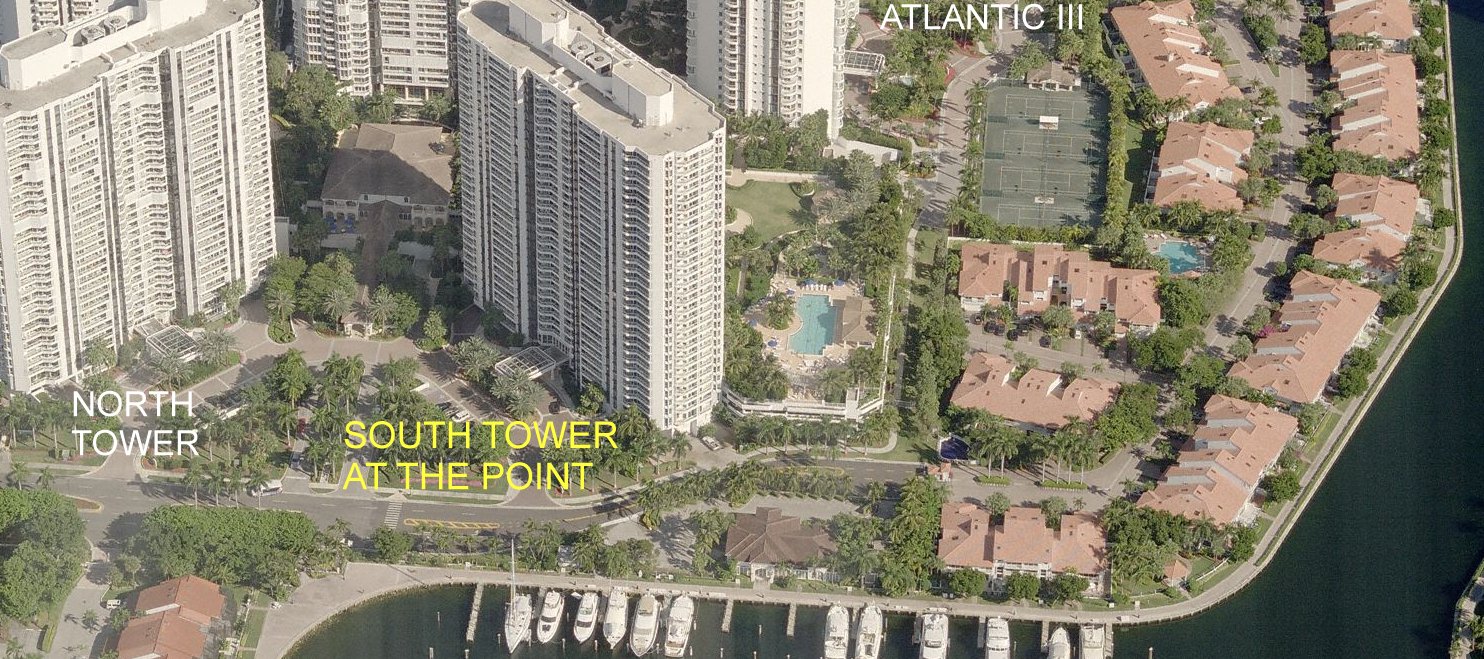 Aerial photo of South Tower @ the Point