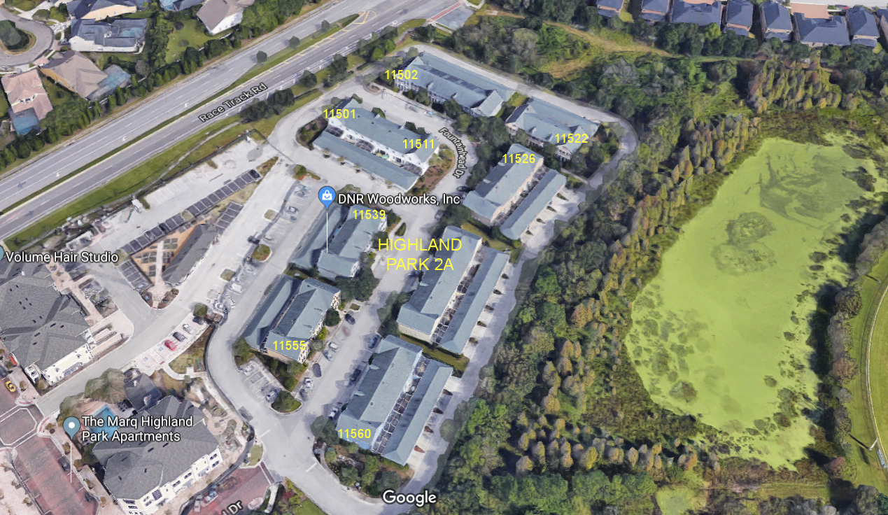 Aerial photo of Highland Park 2A