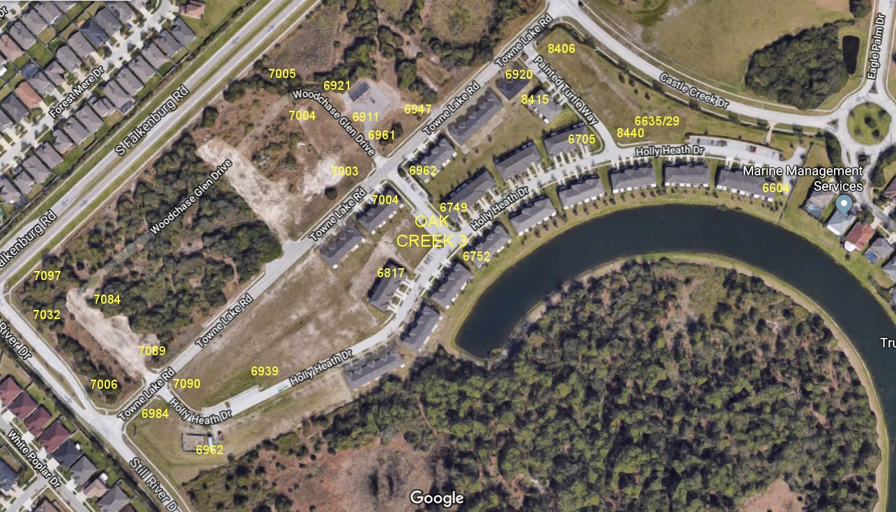 Aerial photo of Oak Creek 3