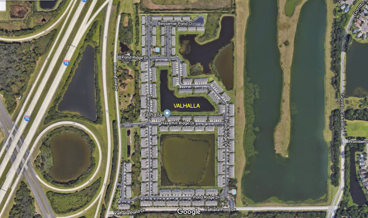 Aerial photo of Valhalla