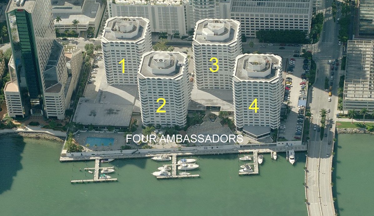 Aerial photo of Four Ambassadors 3