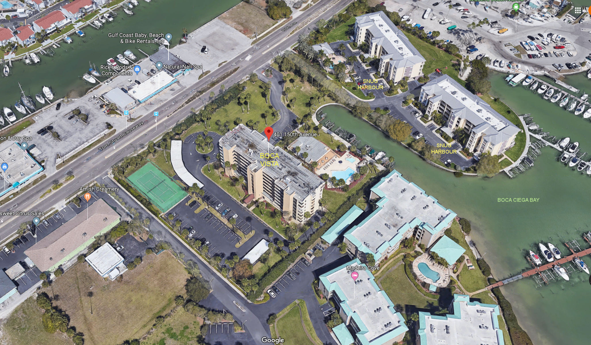 Aerial photo of Boca Vista