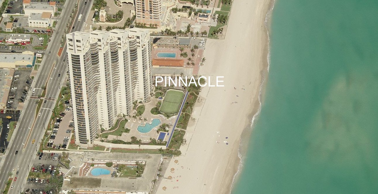Aerial photo of Pinnacle