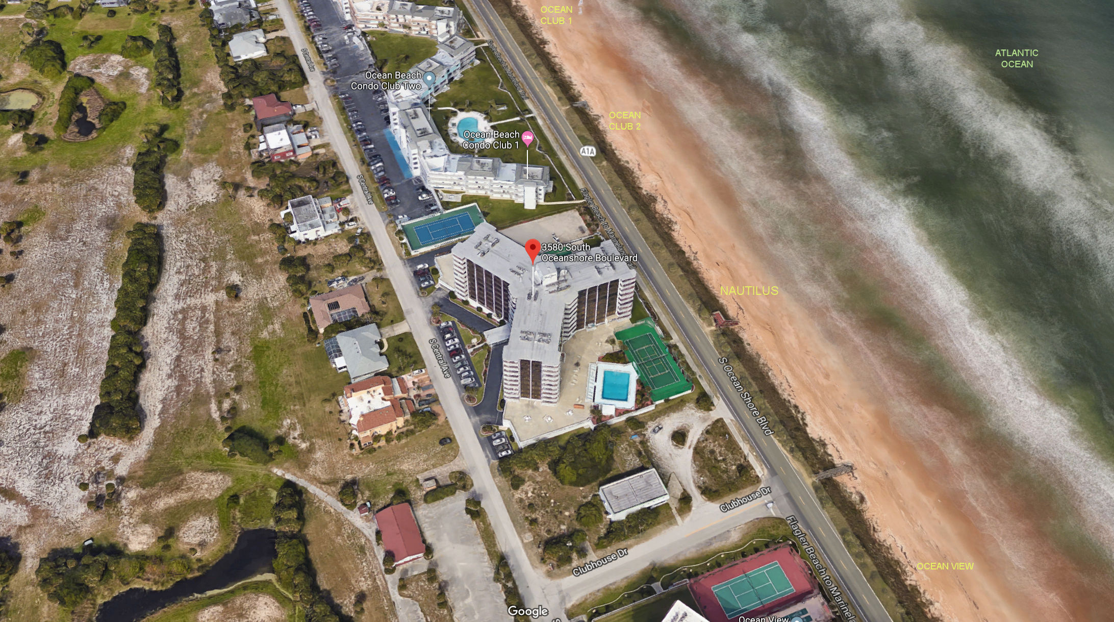 Aerial photo of Nautilus