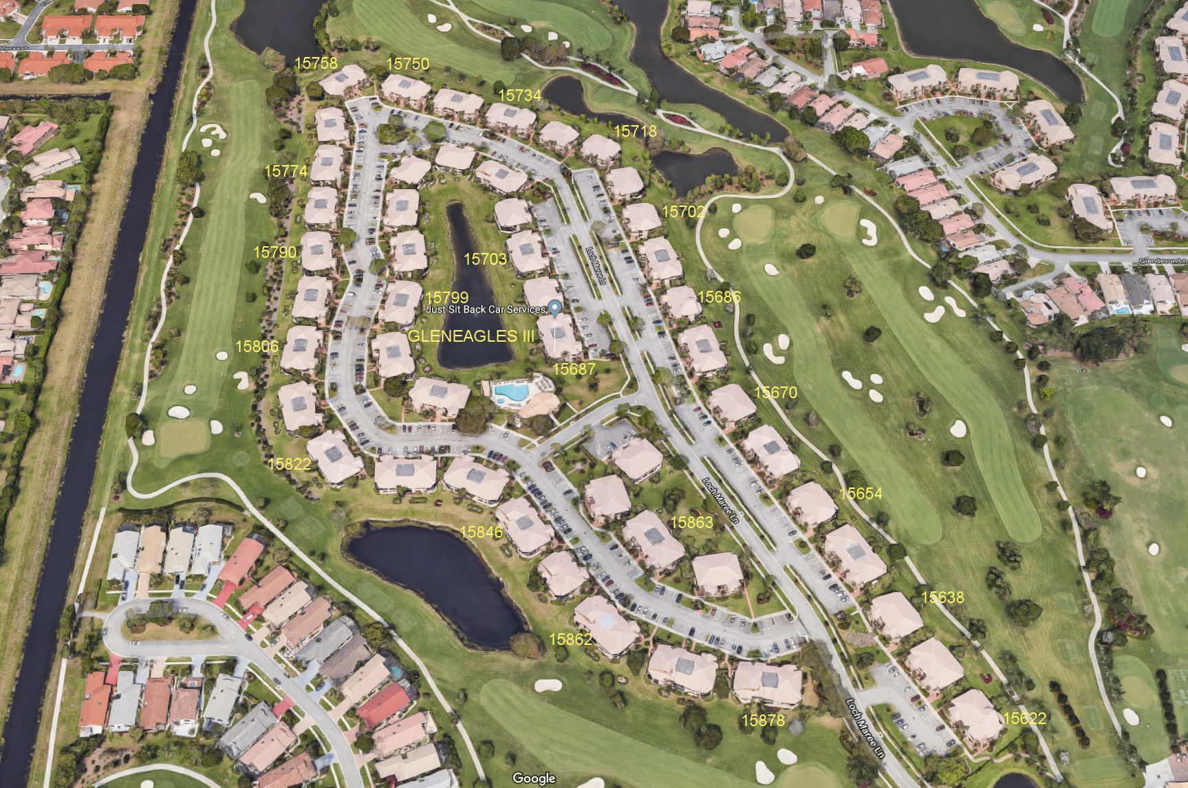 Aerial photo of Gleneagles III