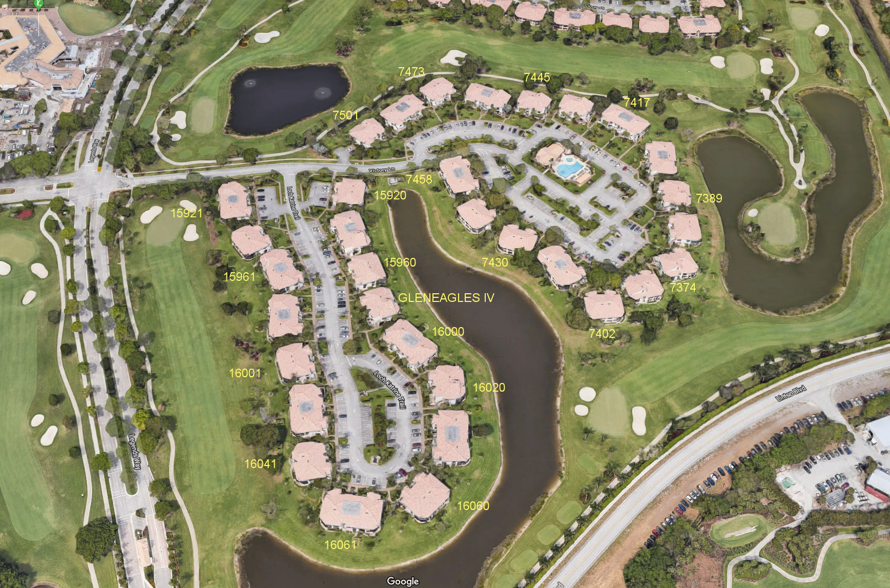 Aerial photo of Gleneagles IV