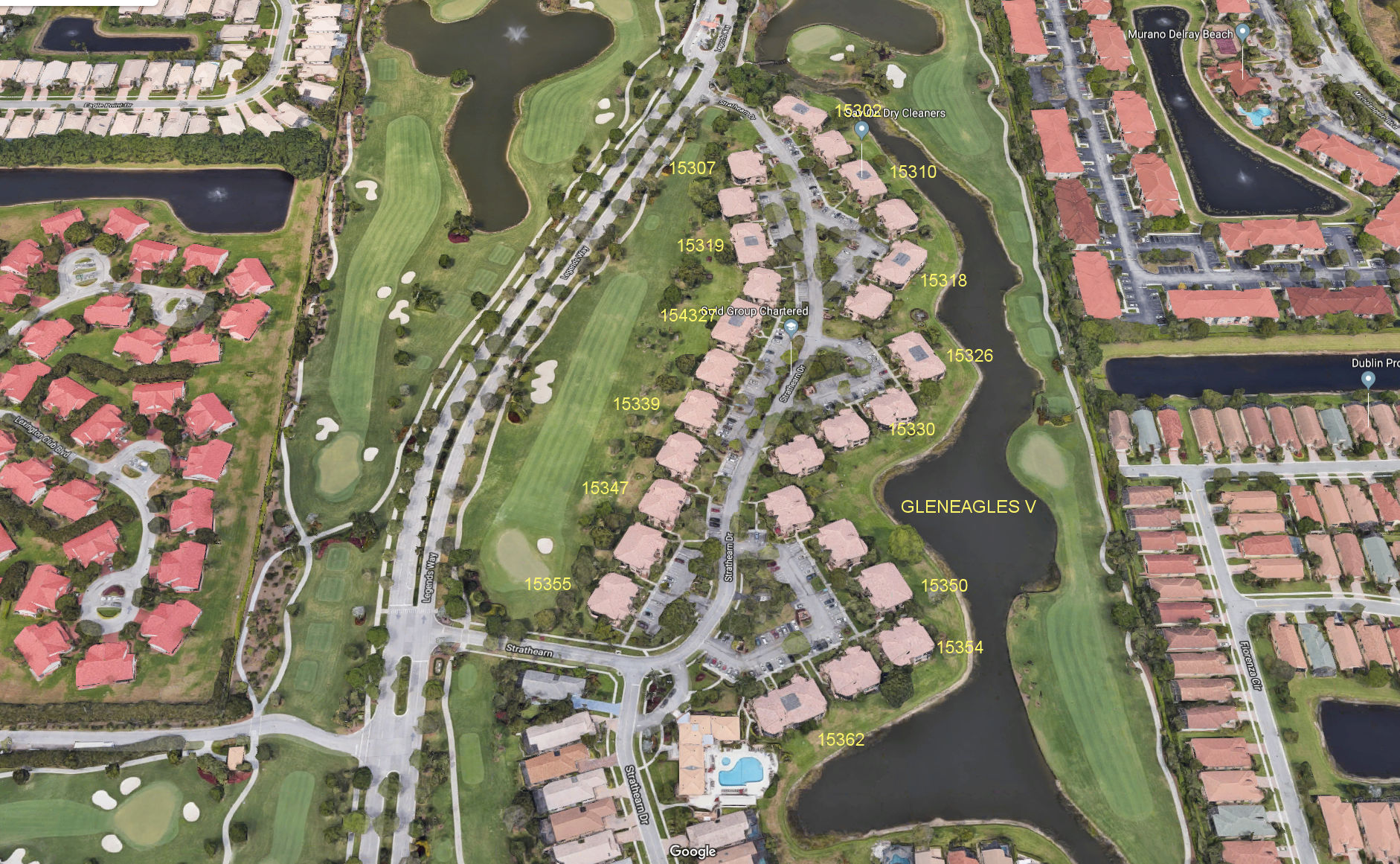 Aerial photo of Gleneagles V