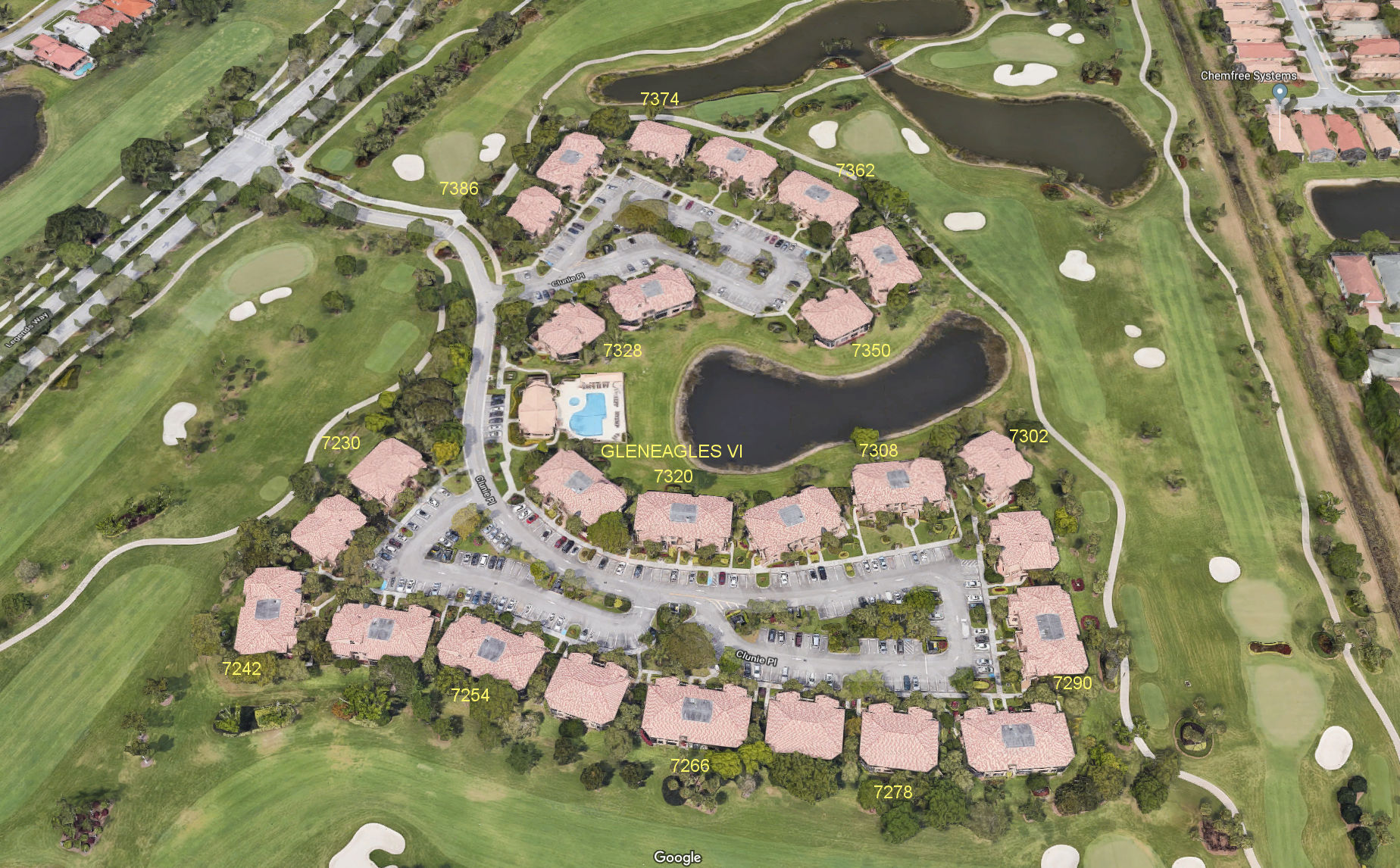 Aerial photo of Gleneagles VI