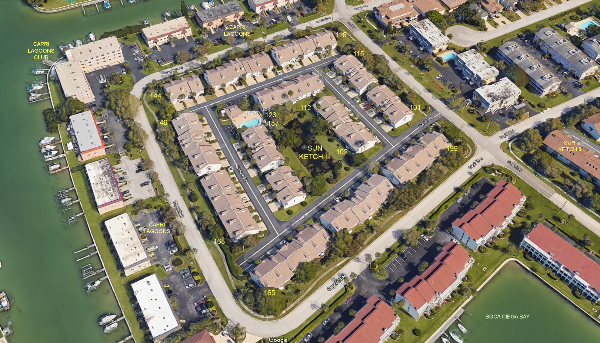 Aerial photo of Sun Ketch III