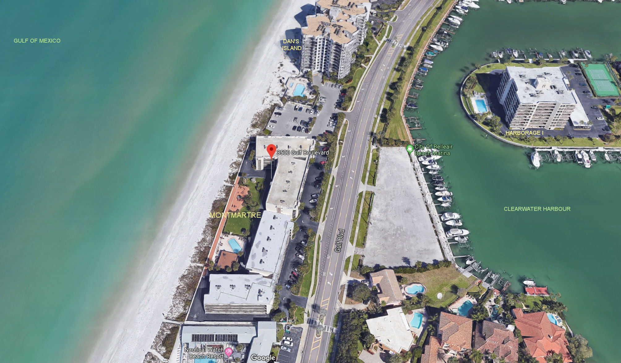 Aerial photo of Montmartre