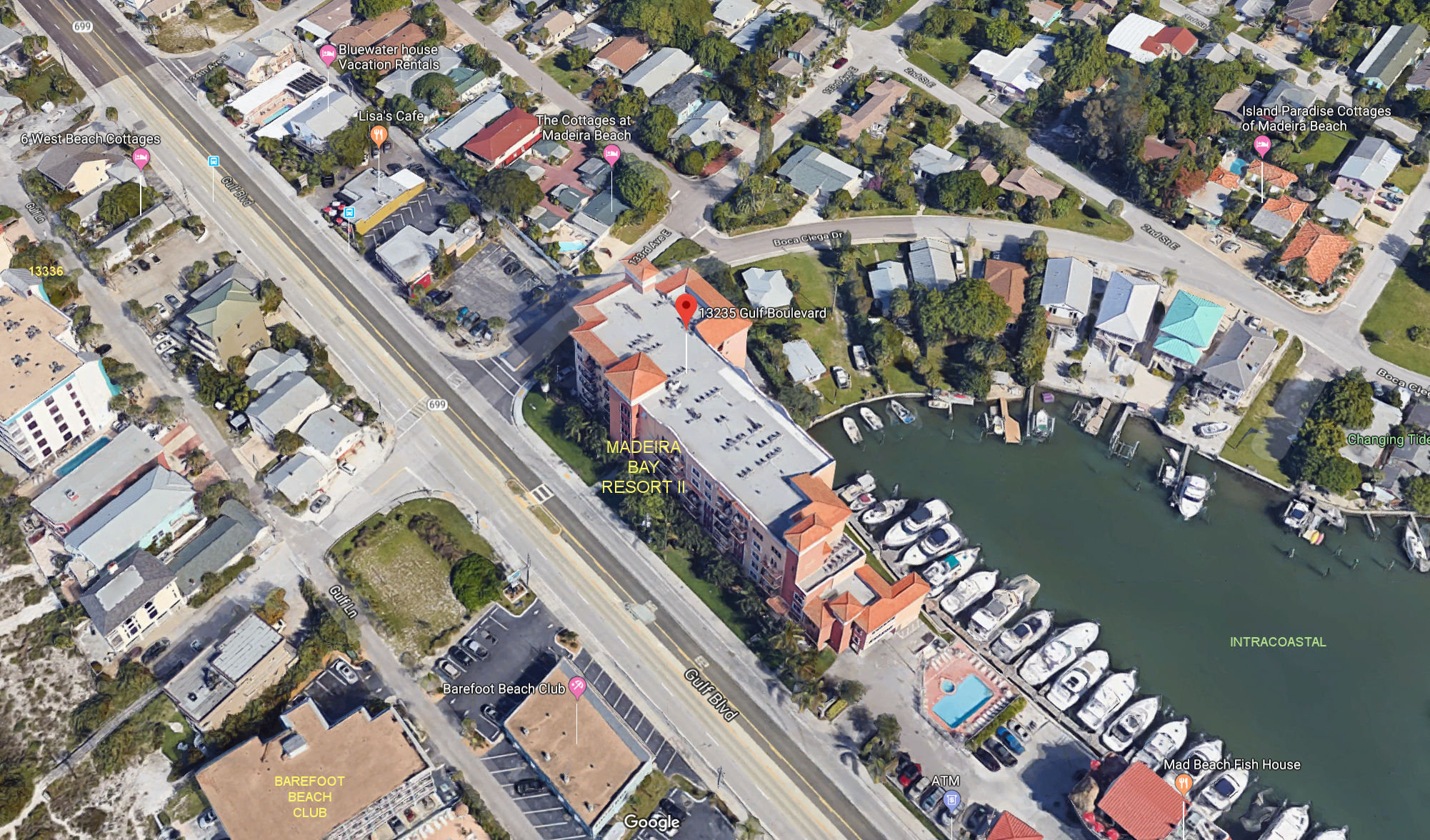 Aerial photo of Madeira Bay Resort II