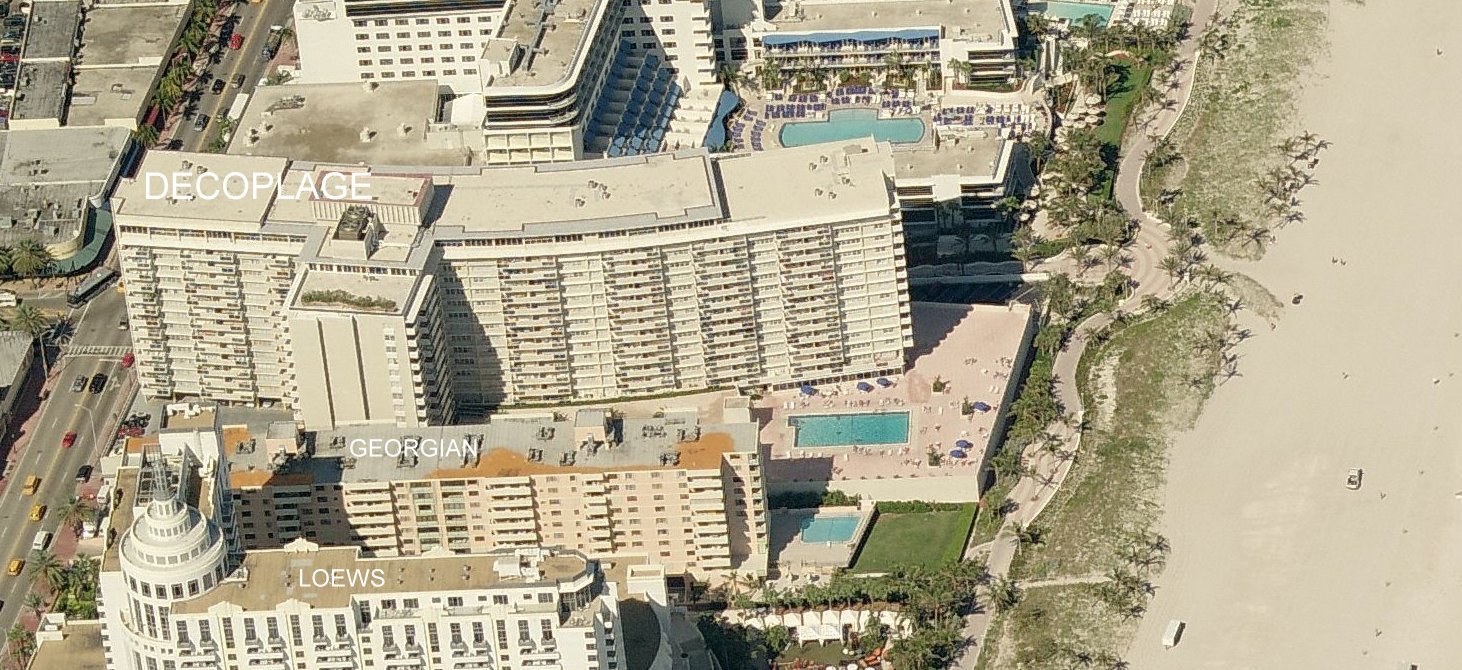 Aerial photo of Decoplage