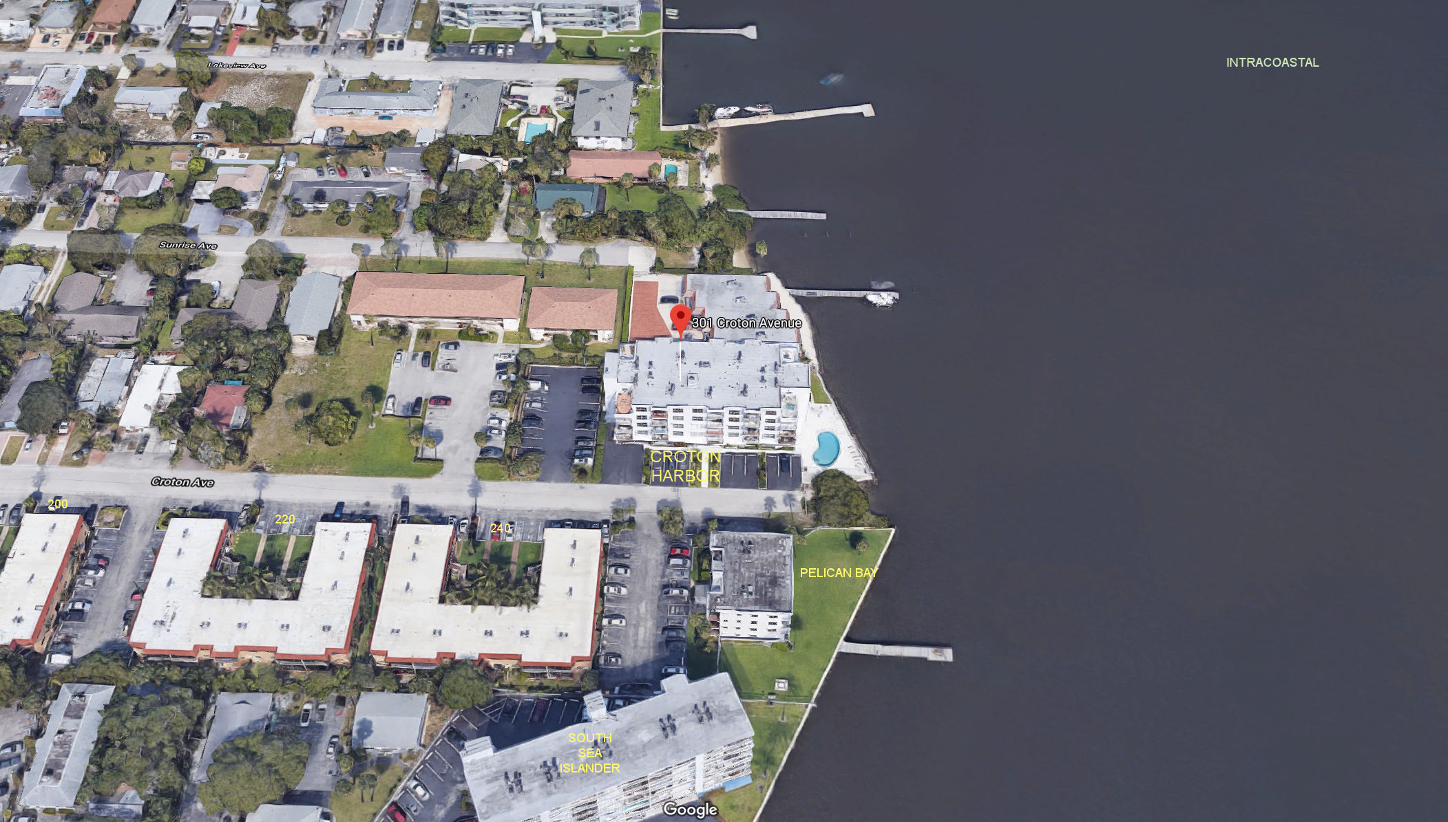 Aerial photo of Croton Harbor