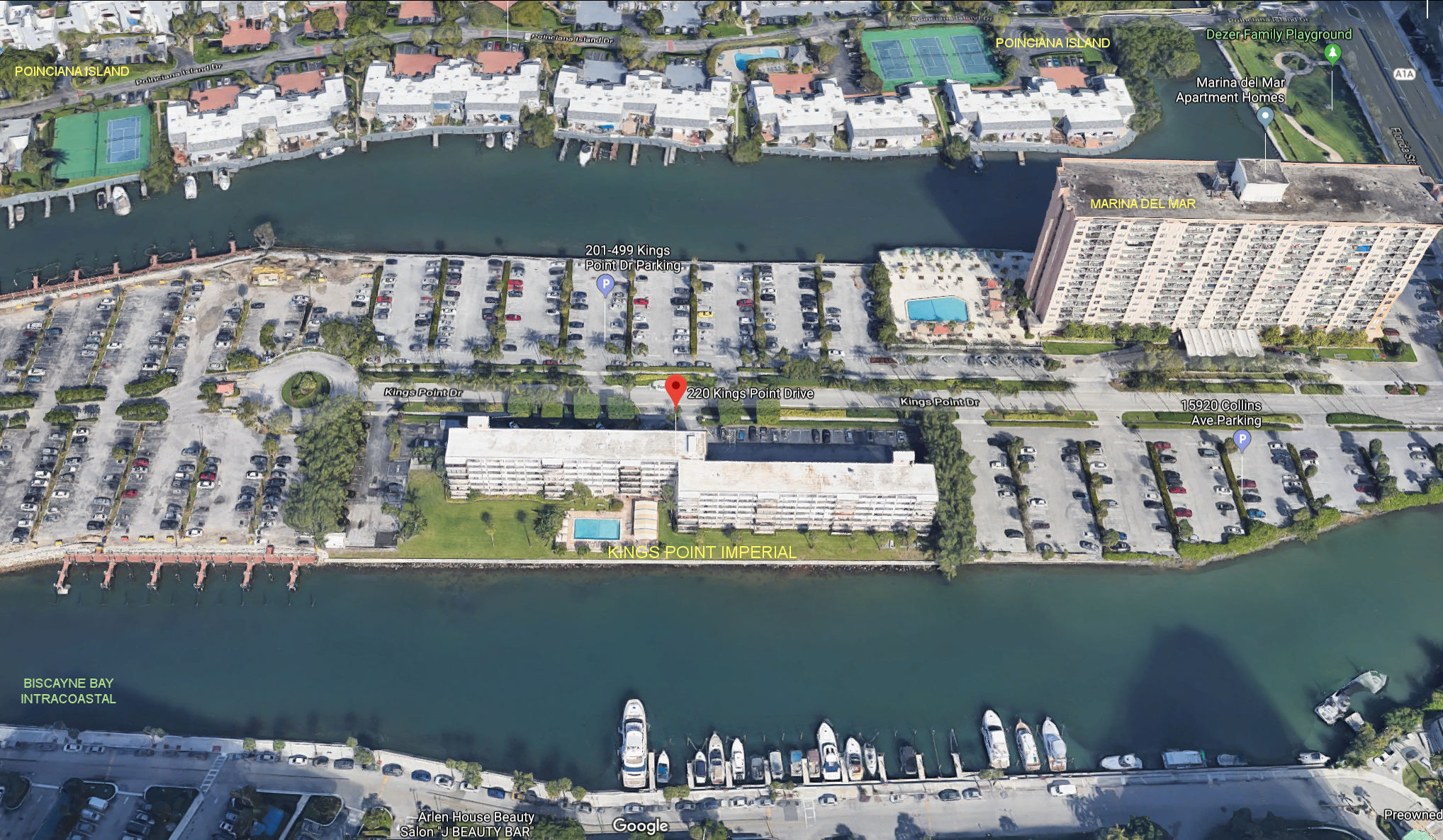 Aerial photo of Kings Point Imperial