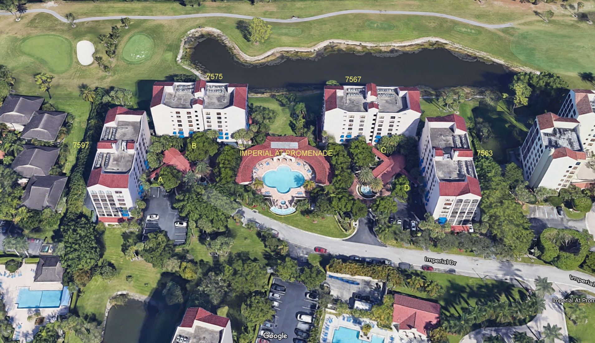 Aerial photo of Imperial at Promenade