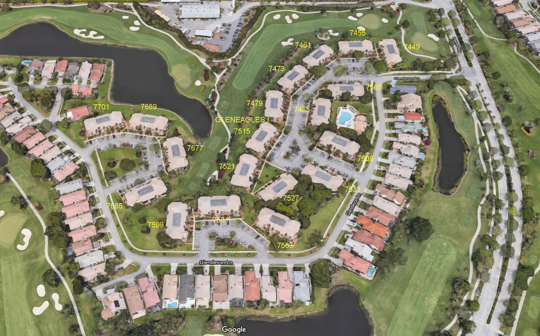 Aerial photo of Gleneagles I