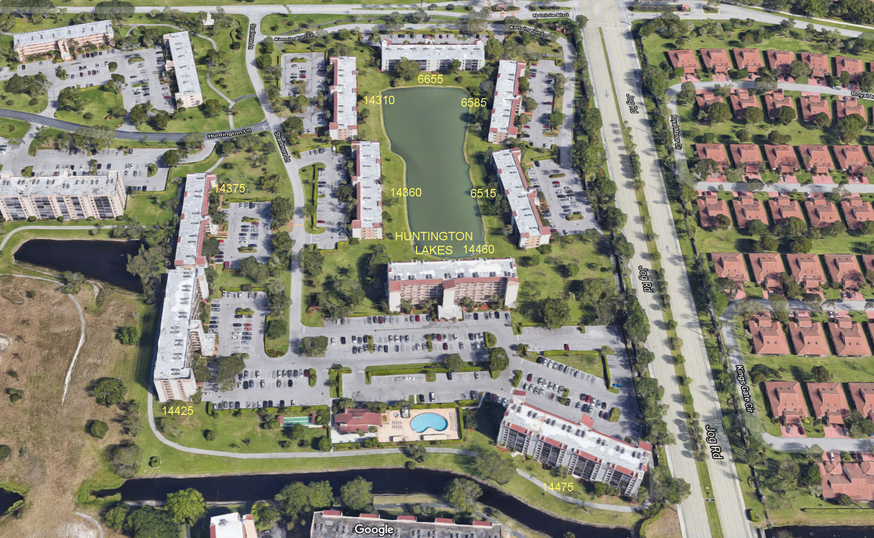 Aerial photo of Huntington Lakes I