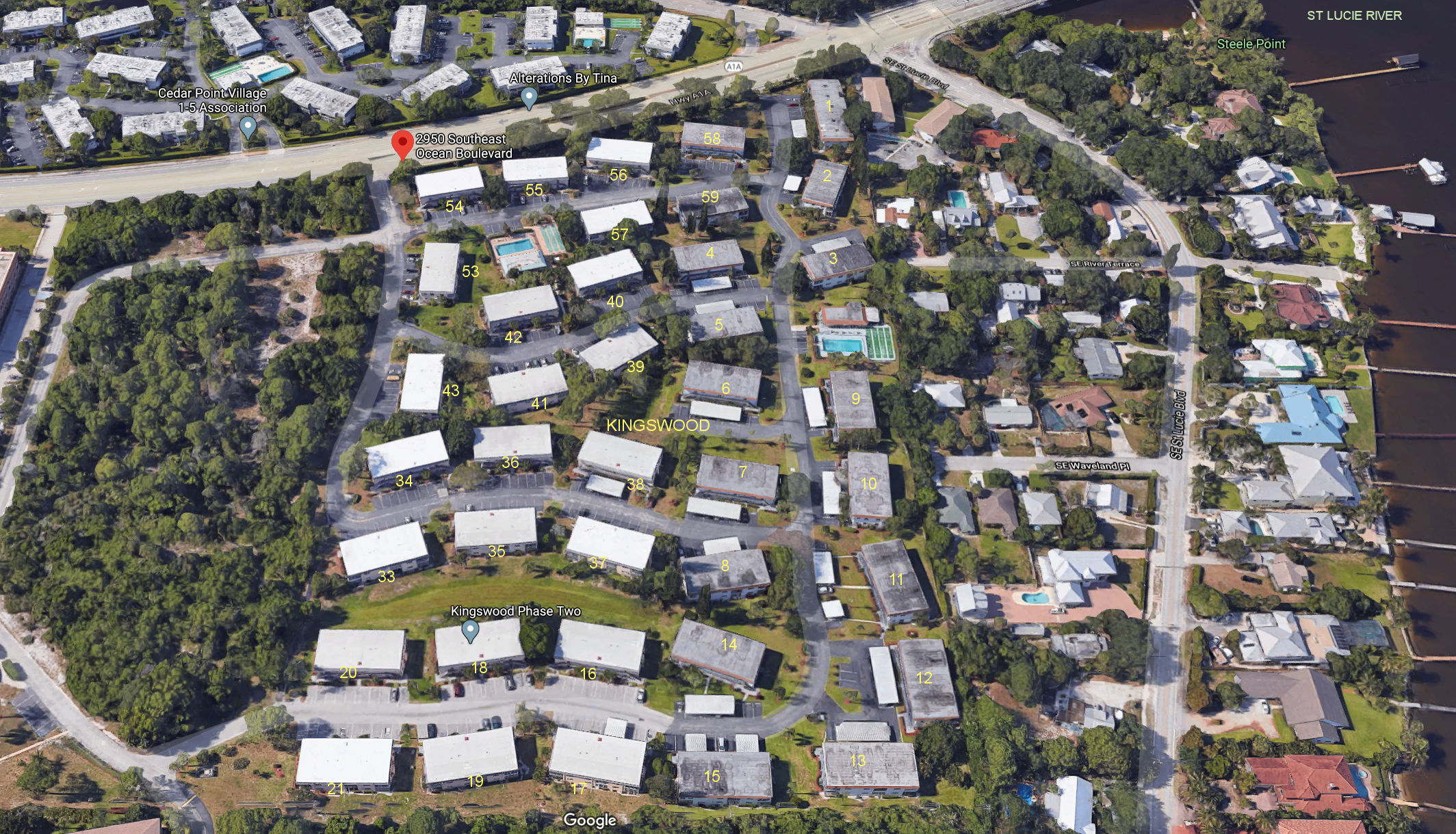 Aerial photo of Kingswood