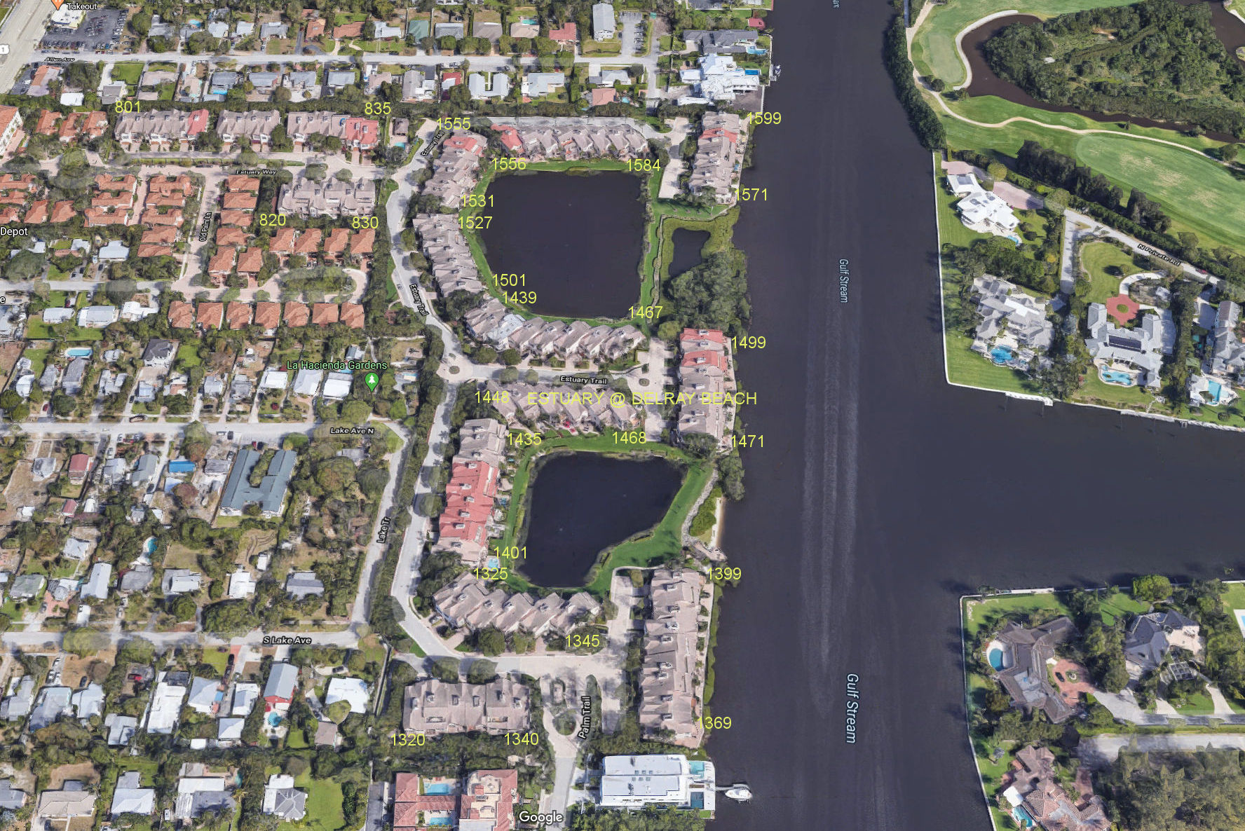 Aerial photo of Estuary