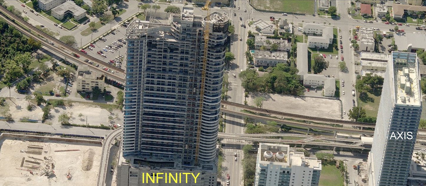 Aerial photo of Infinity