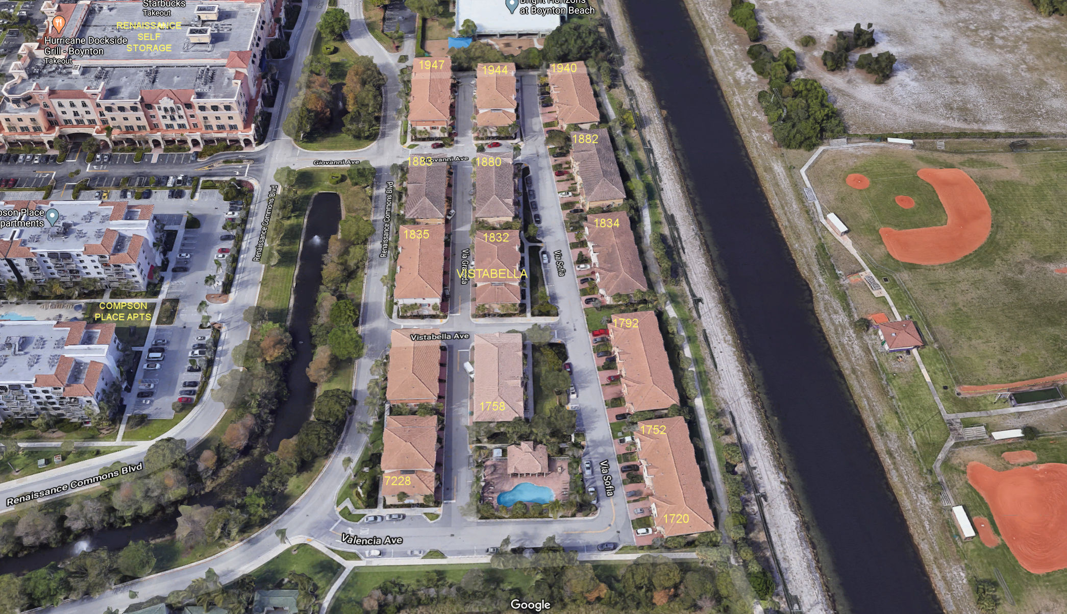 Aerial photo of Vistabella