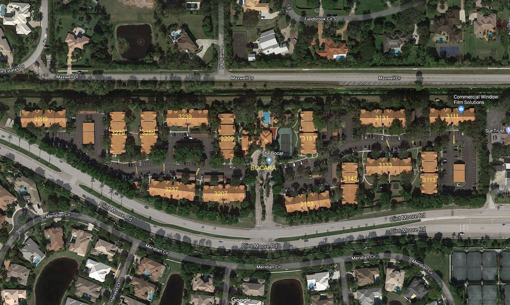 Aerial photo of Bocar