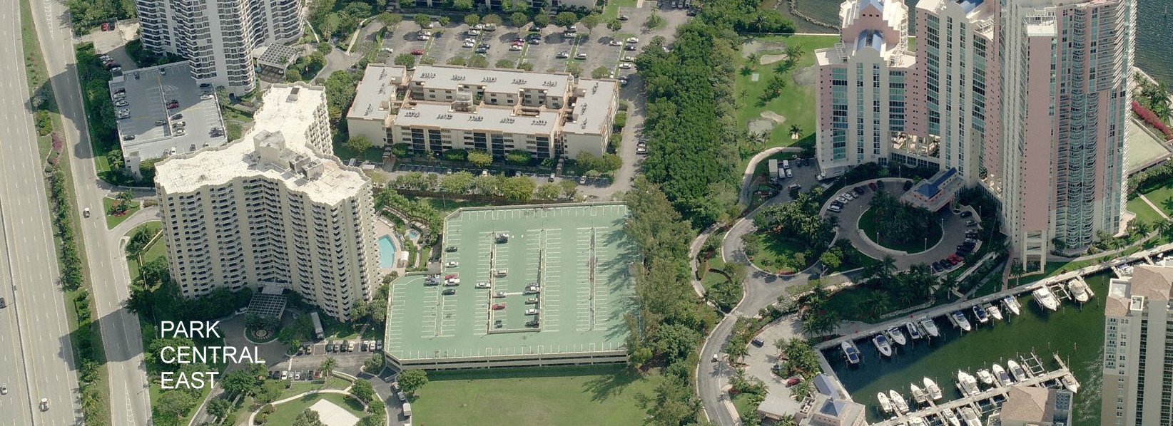 Aerial photo of Parc Central East