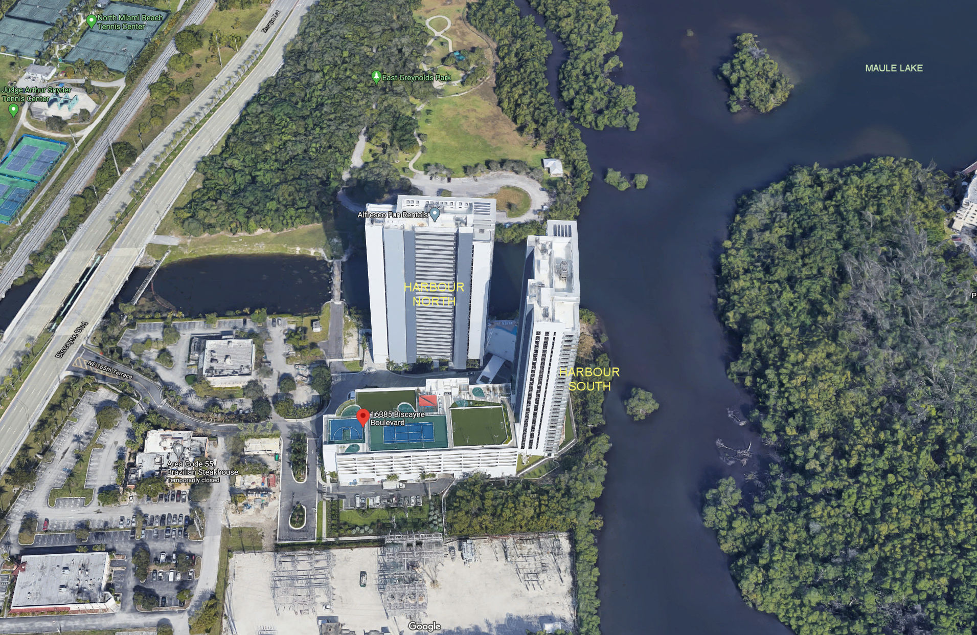 Aerial photo of Harbour North & South (The)