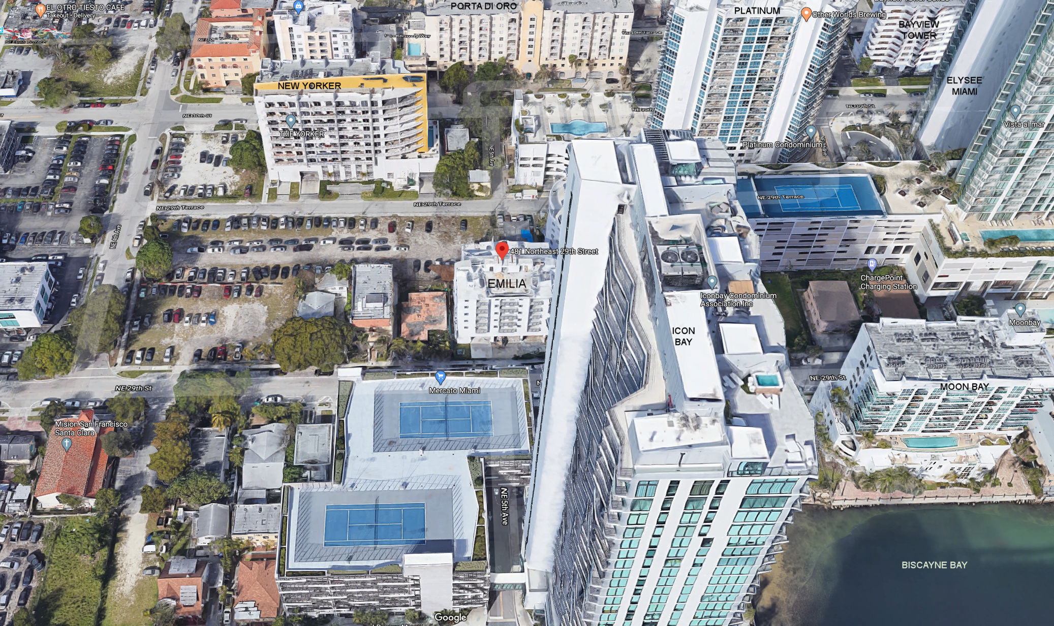 Aerial photo of Emilia