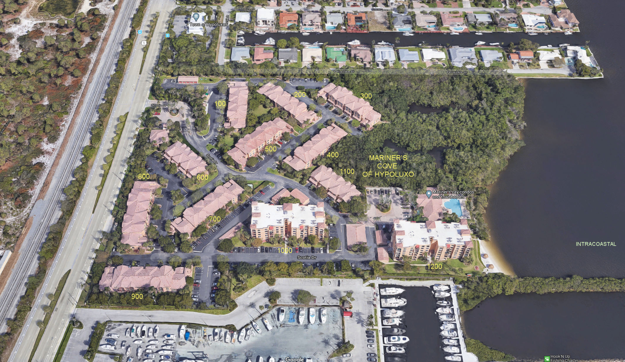 Aerial photo of Mariner's Cay (100-1200)