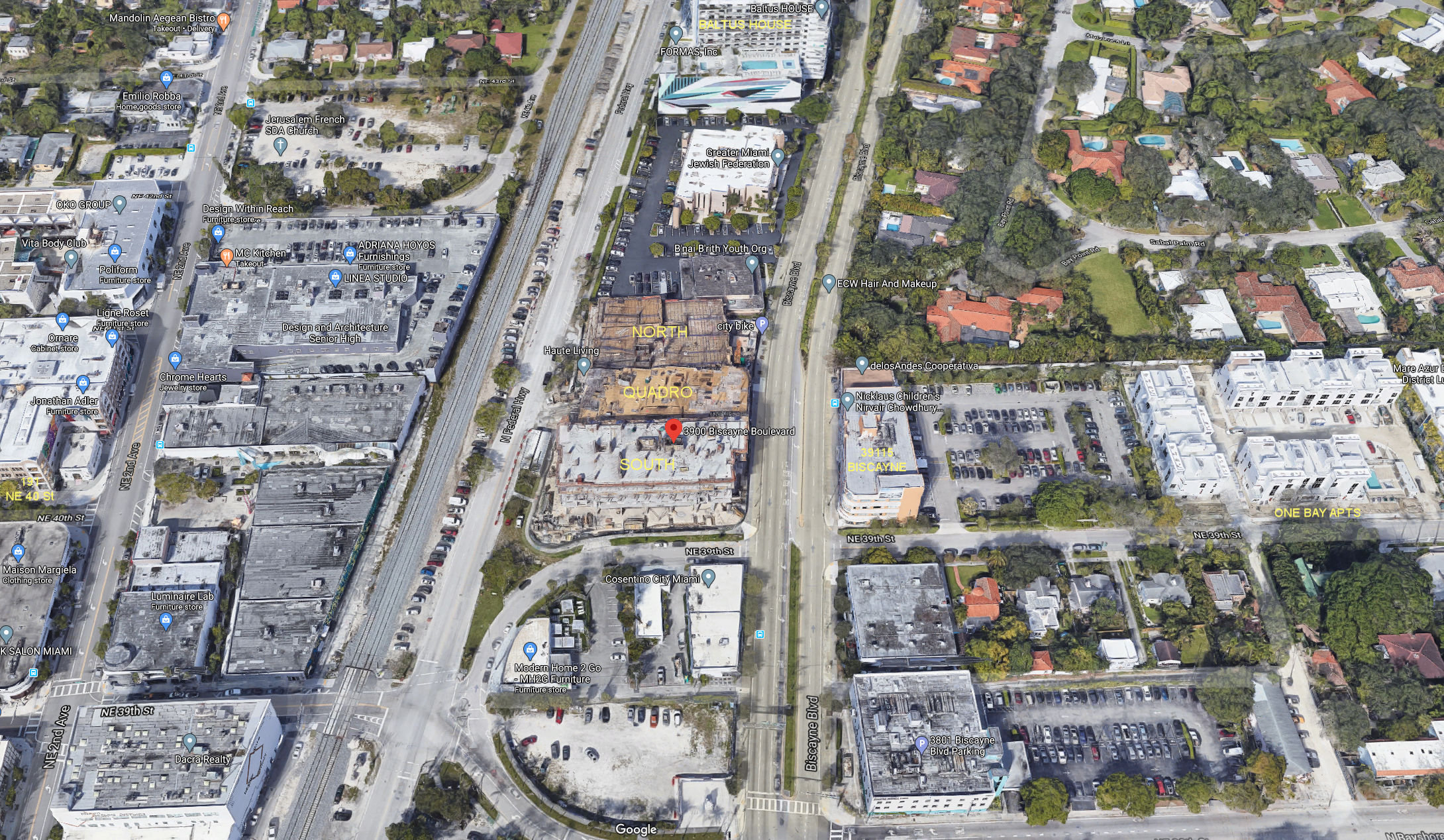 Aerial photo of Quadro (N&S)