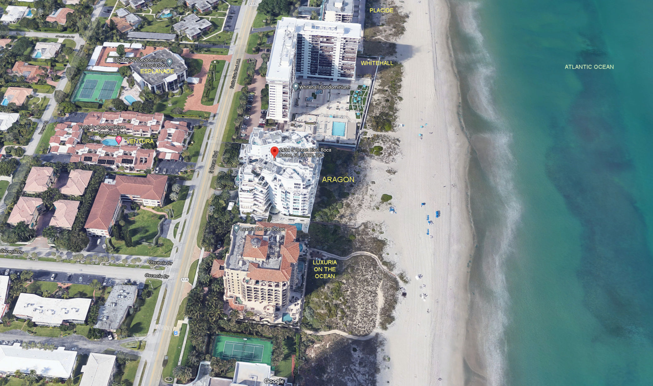 Aerial photo of Aragon