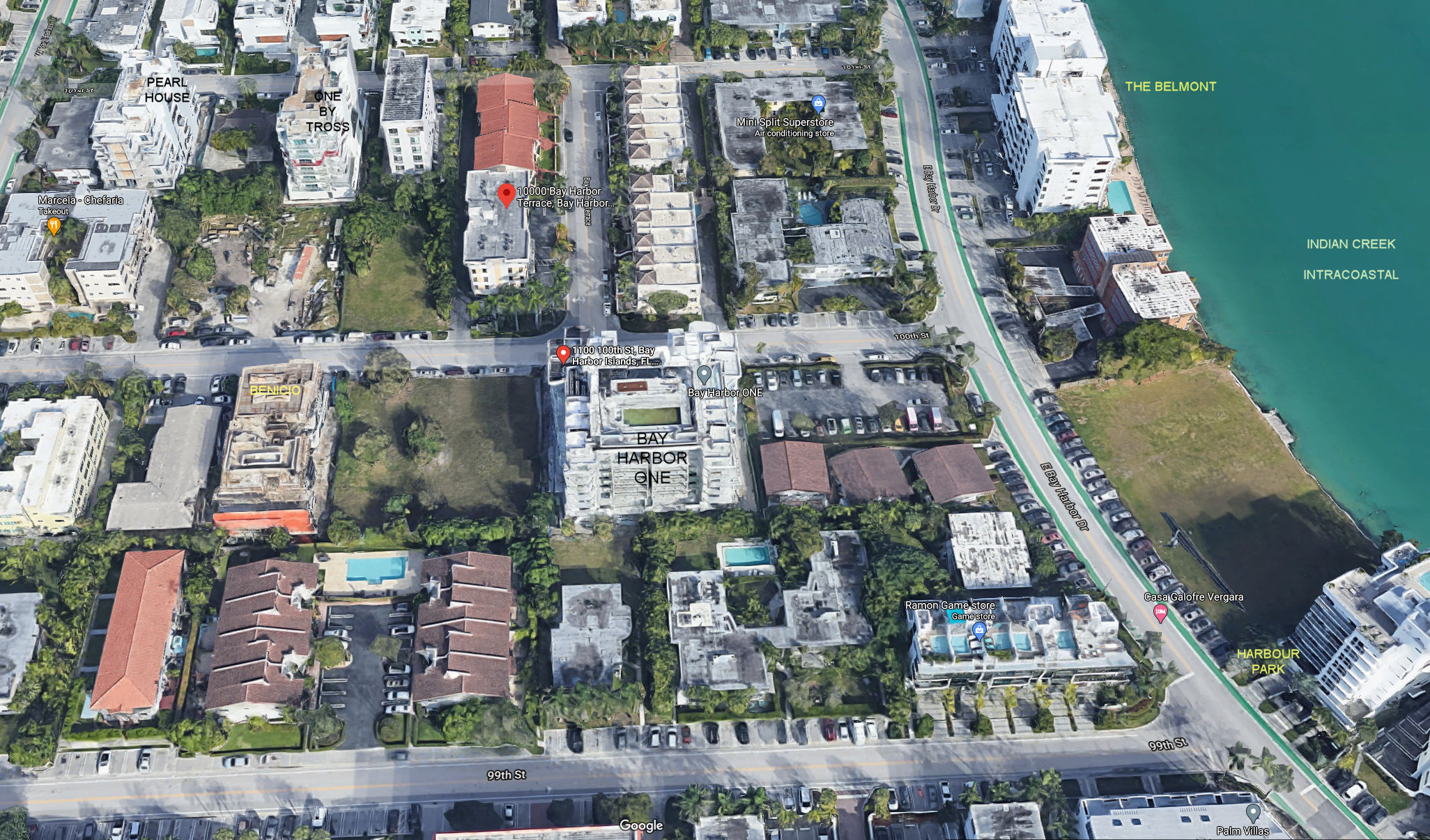 Aerial photo of Bay Harbor One