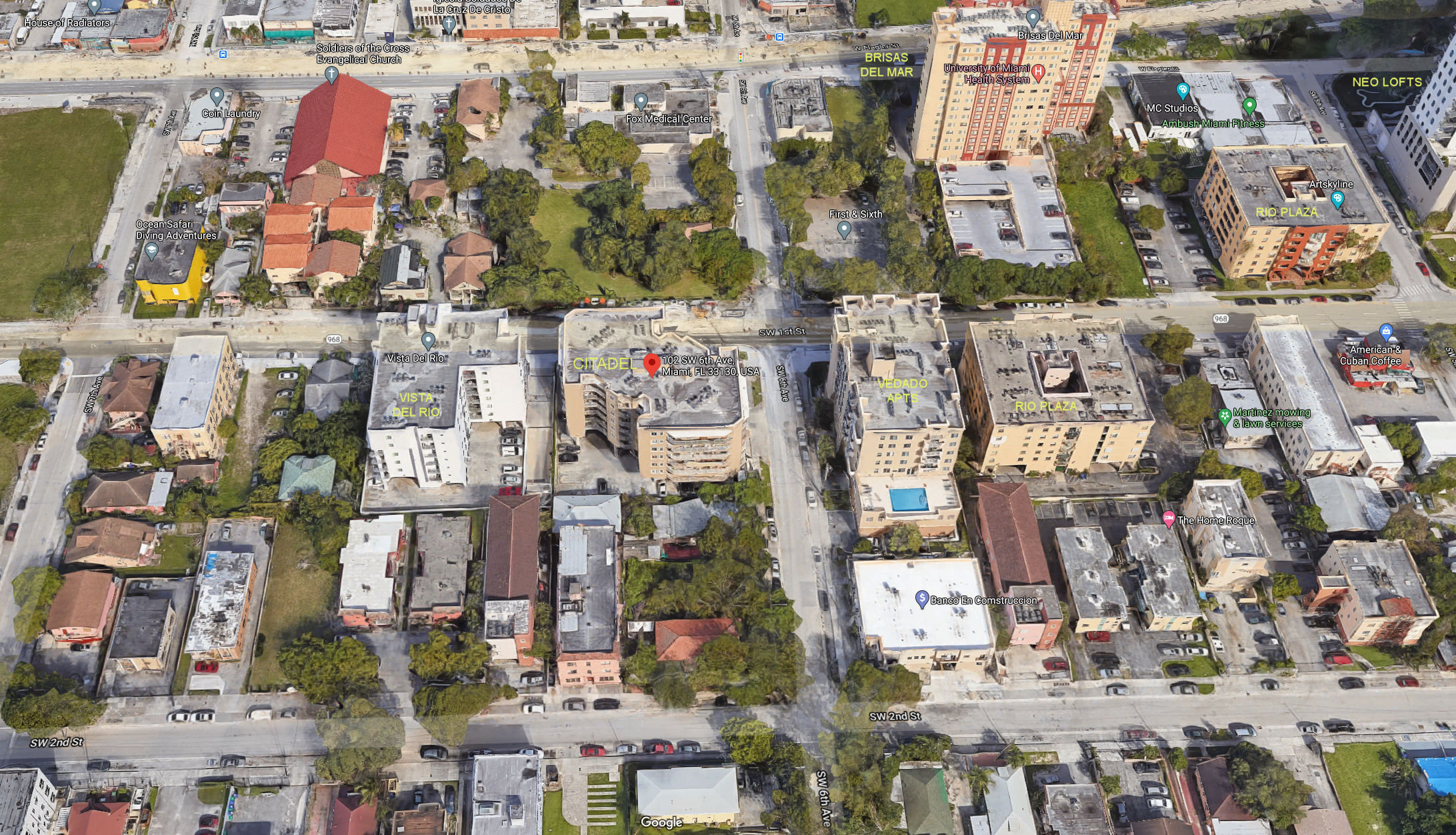 Aerial photo of Citadel