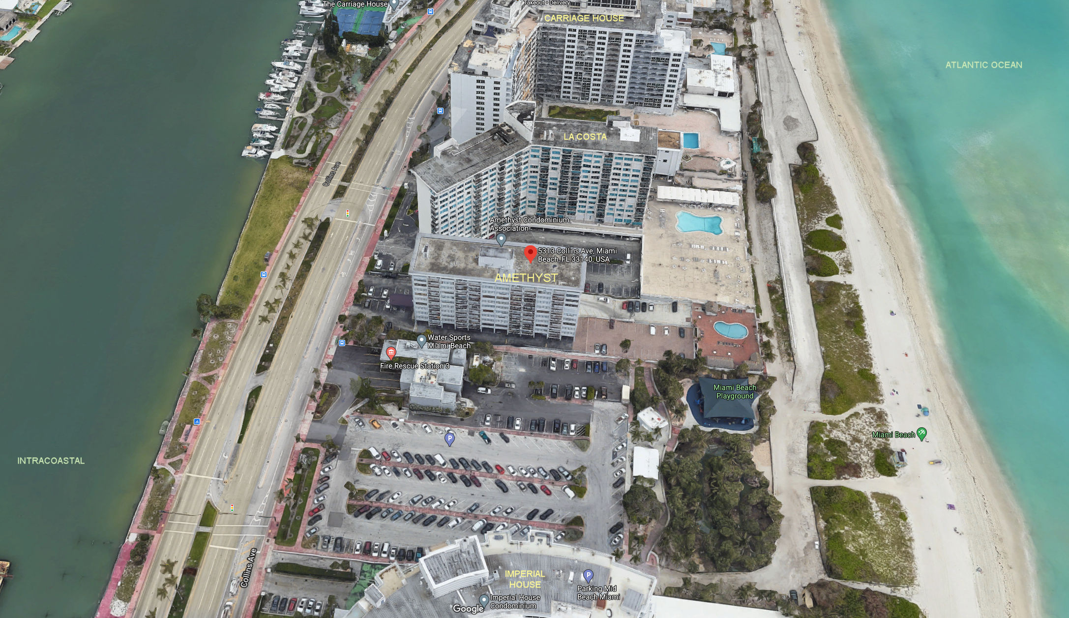 Aerial photo of Amethyst (The)