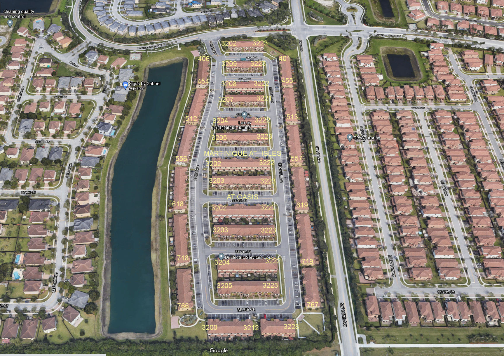 Aerial photo of Martinique (at the Isles) at Oasis