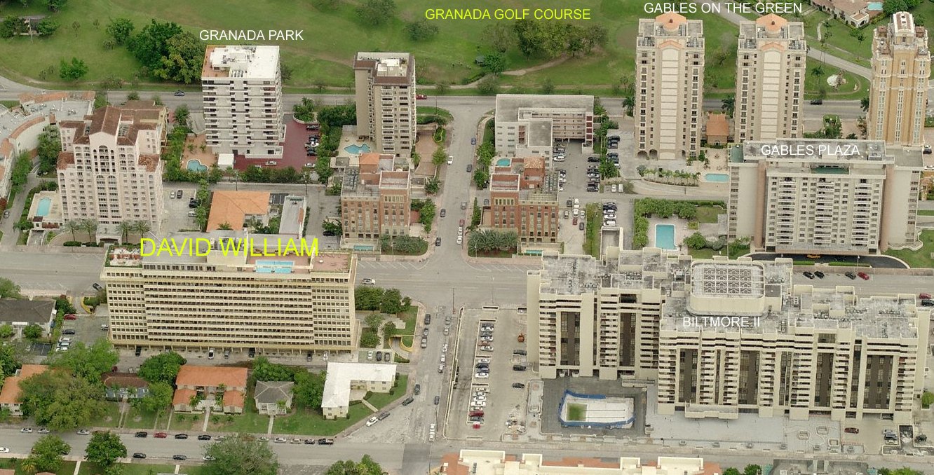 Aerial photo of David William