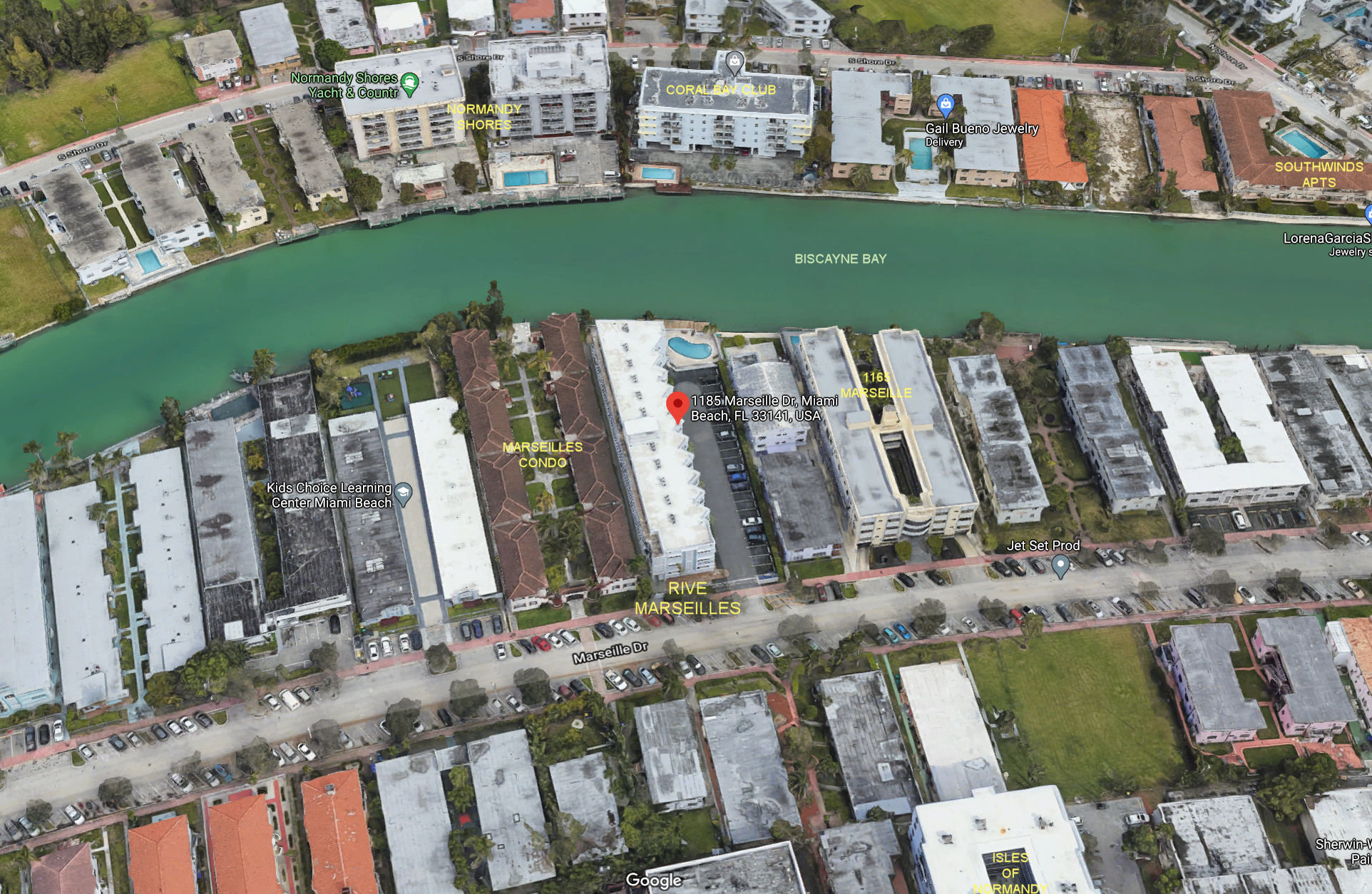 Aerial photo of Rive Marseilles