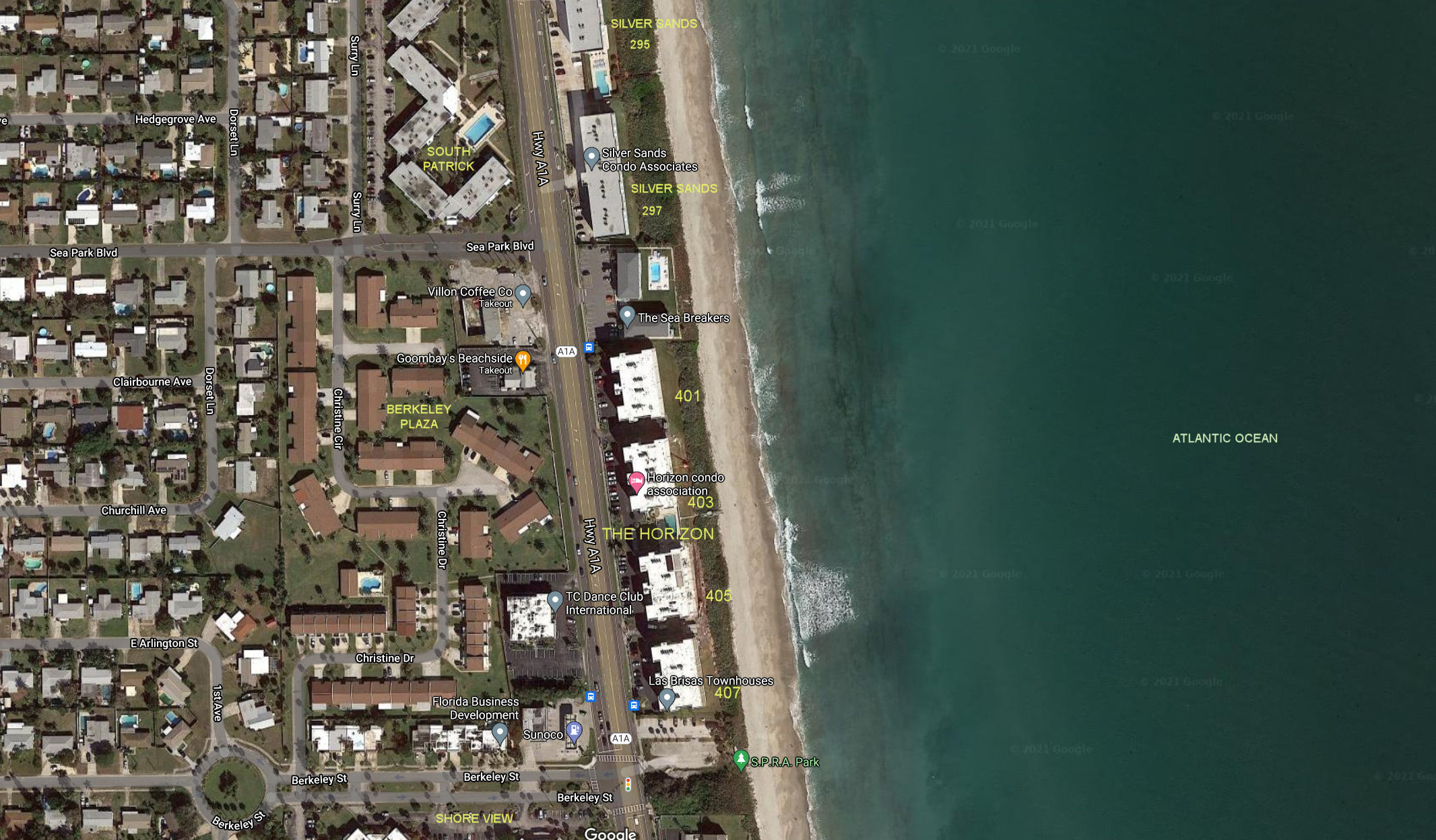 Aerial photo of Horizon (The) 401-403-405-407