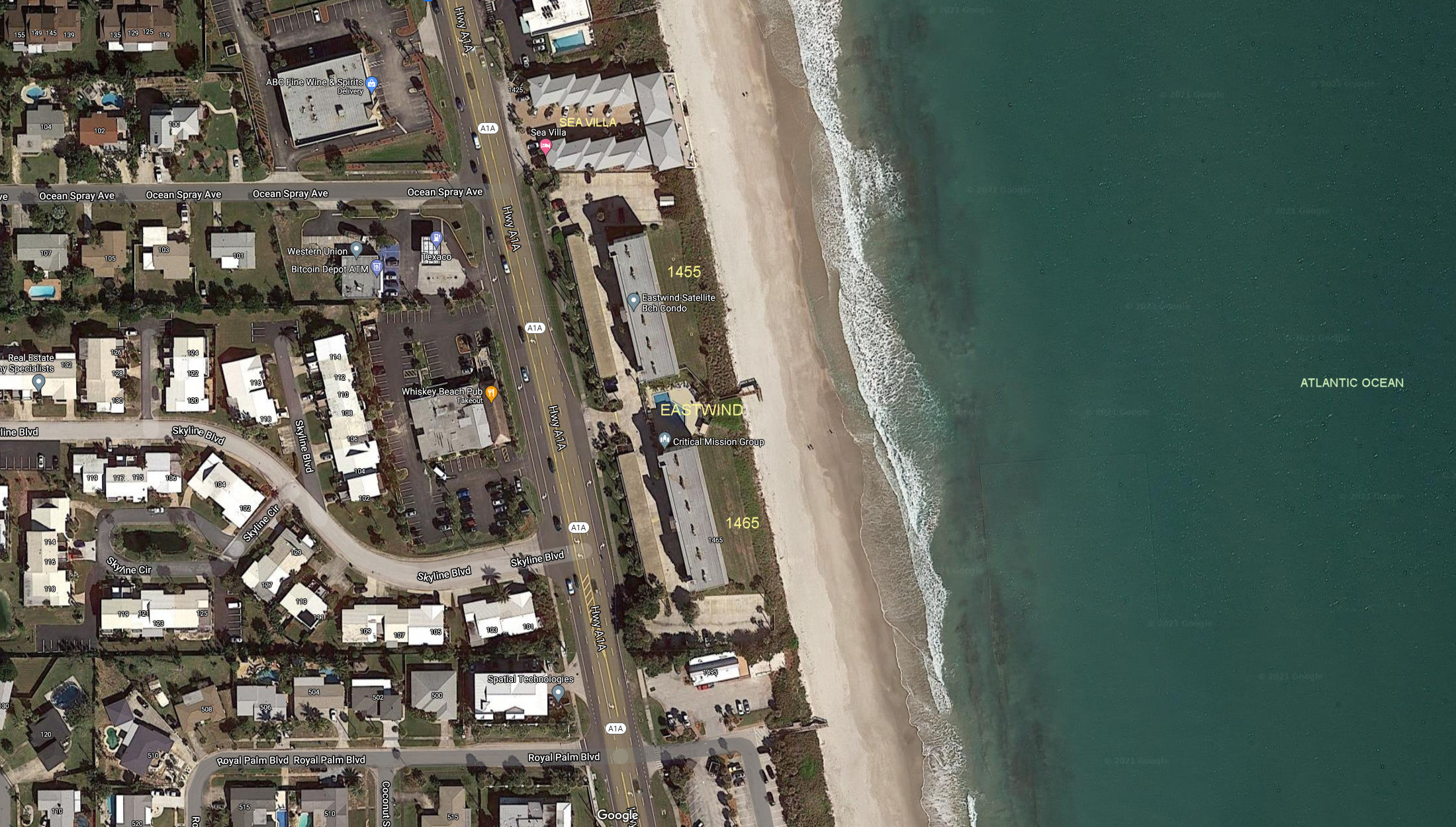 Aerial photo of Eastwind 1455&1465