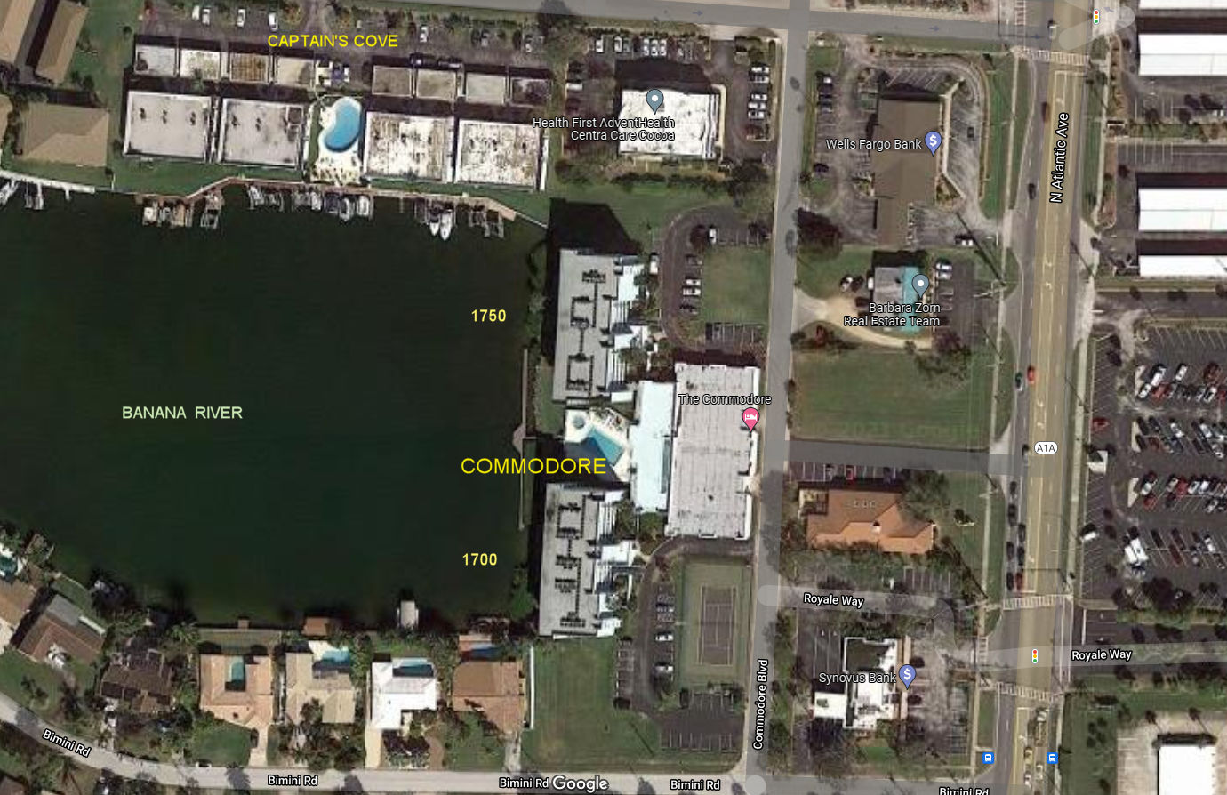 Aerial photo of Commodore 1700&1750