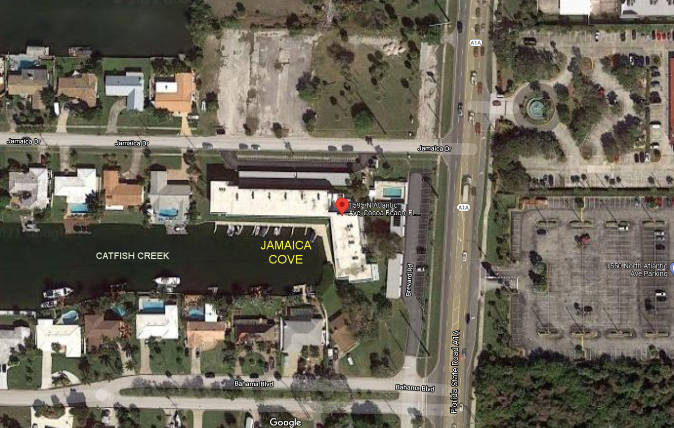 Aerial photo of Jamaica Cove