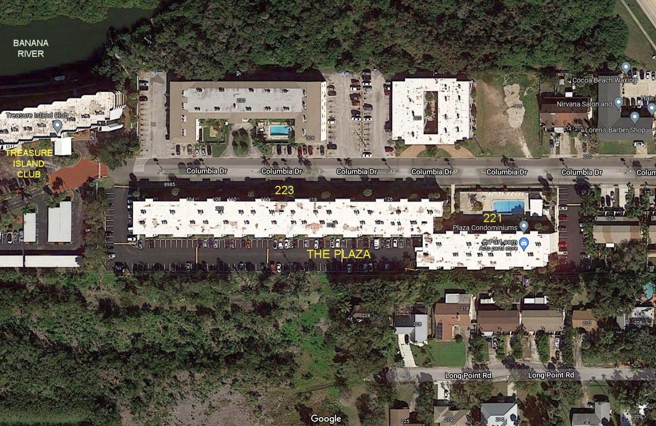 Aerial photo of Plaza 221&223