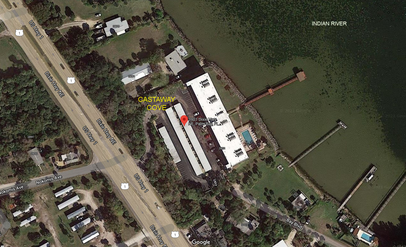 Aerial photo of Castaway Cove