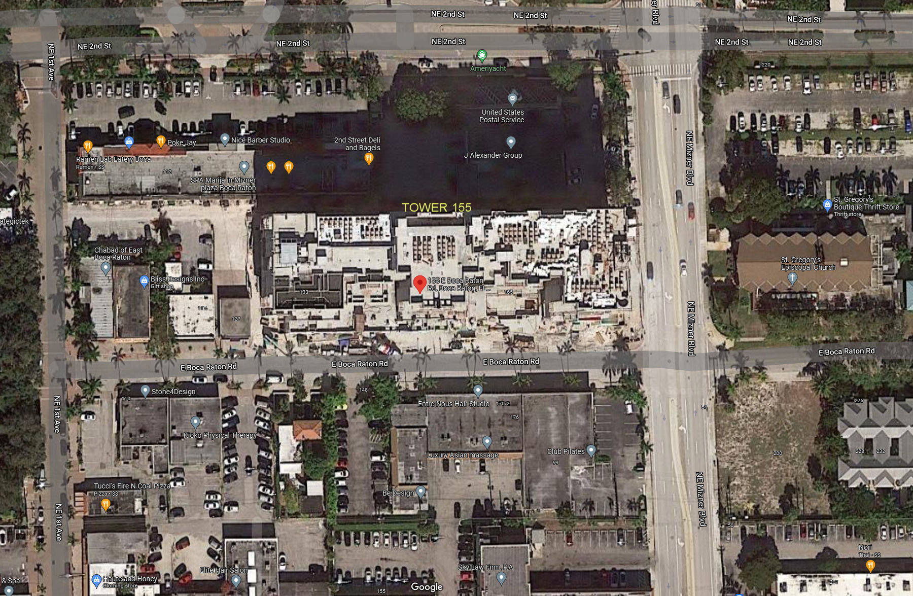 Aerial photo of Tower 155