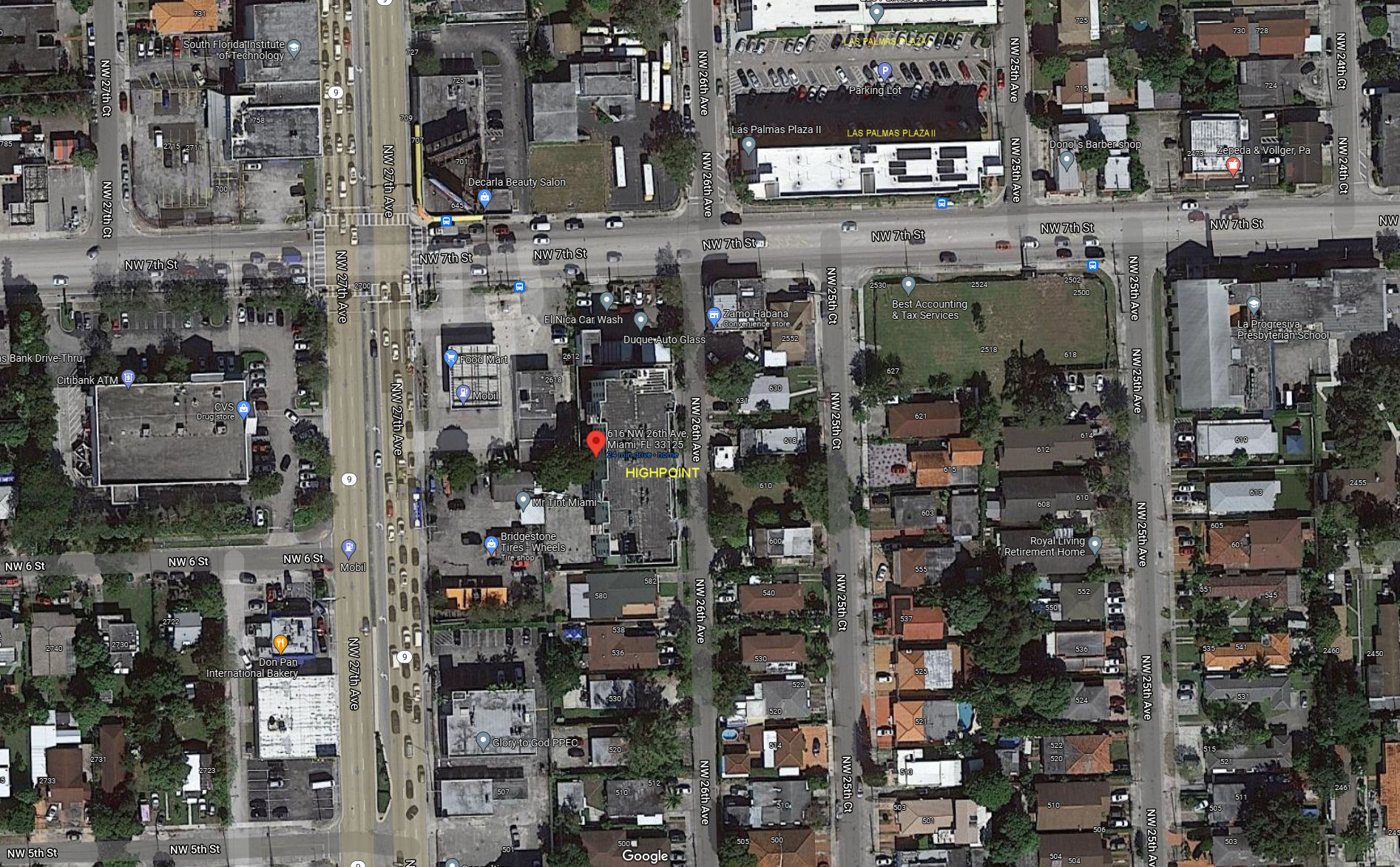 Aerial photo of Highpoint