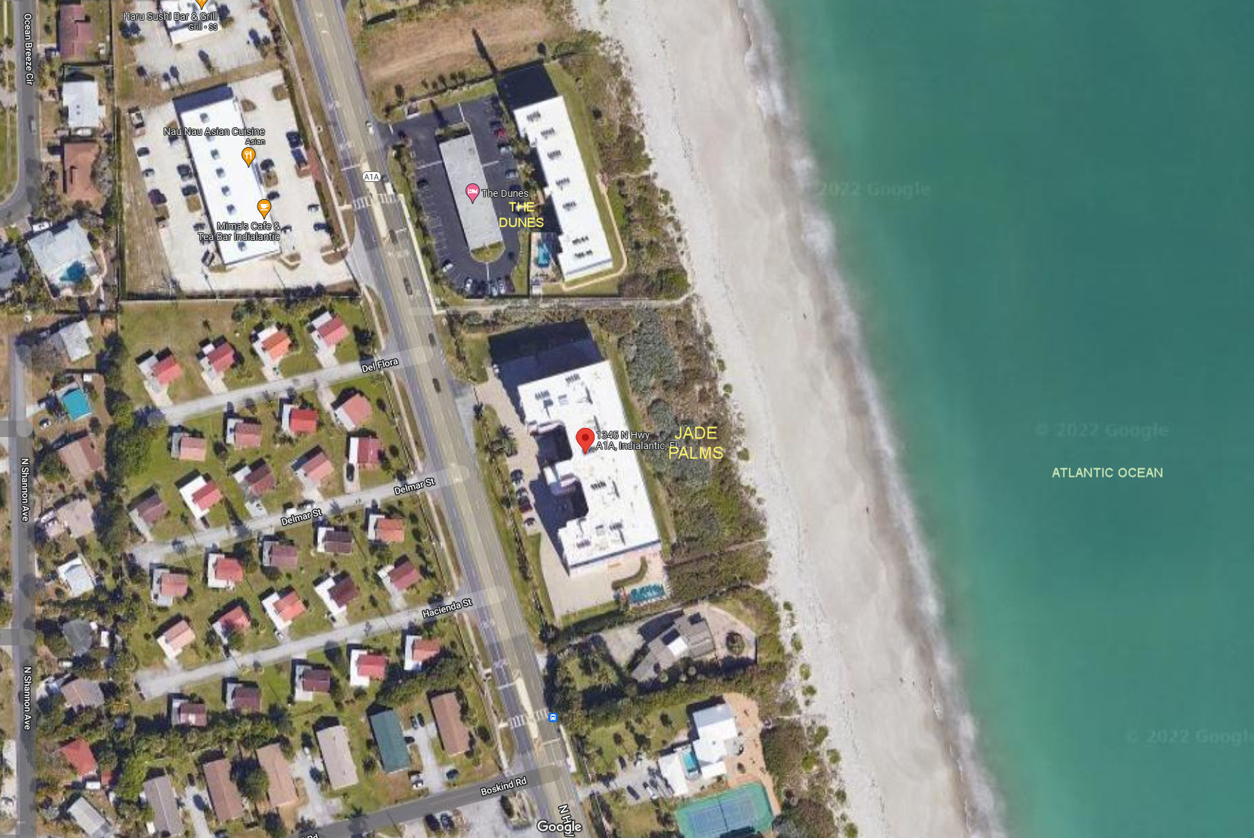 Aerial photo of Jade Palm