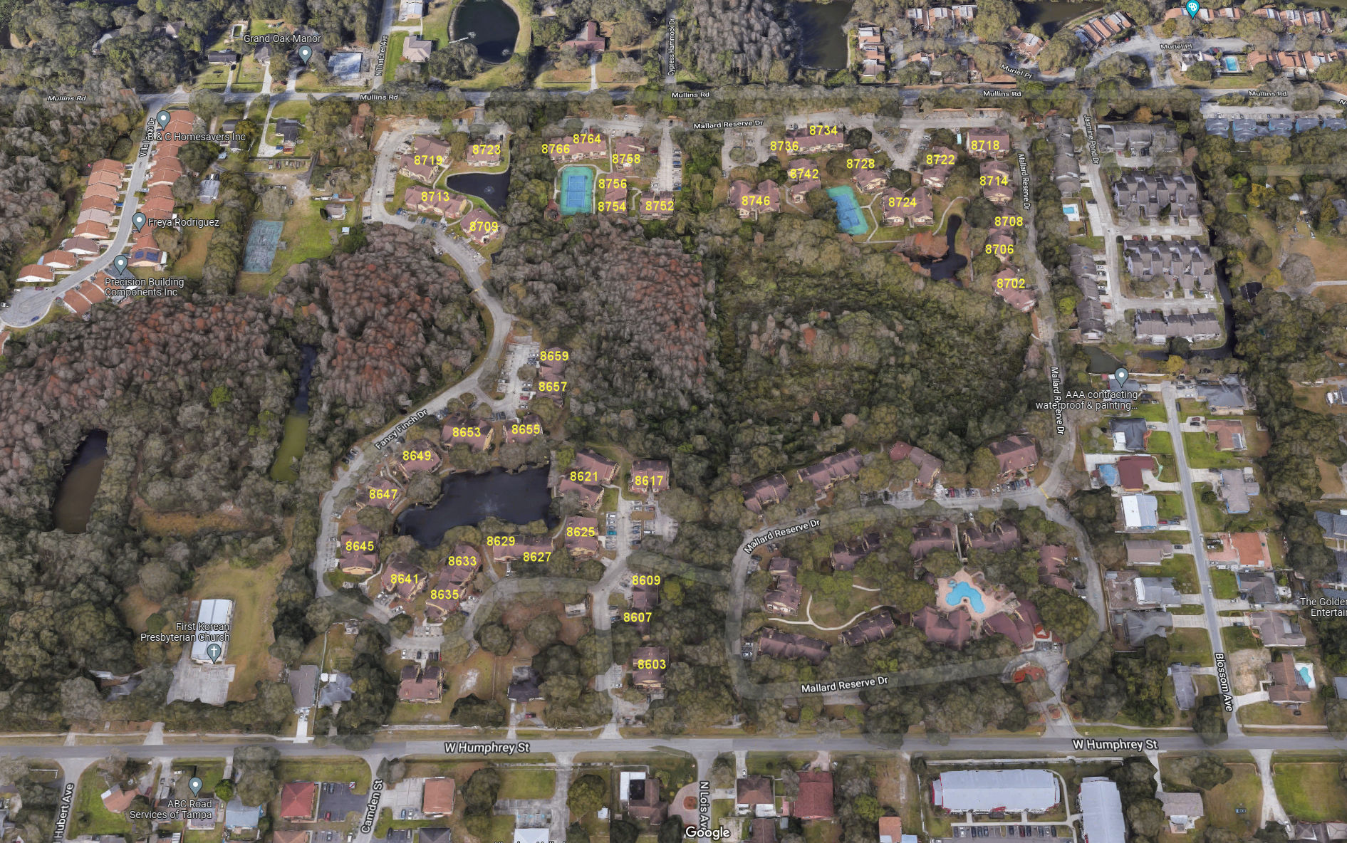 Aerial photo of Grand Reserve at Tampa (The)